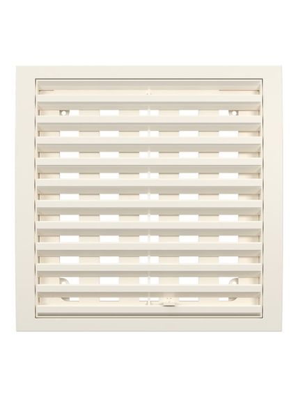 Решетка вентиляционная РРП разъемная регулируемая 200х200 пластик Ivory ERA