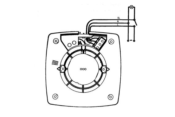 Вентилятор накладной Cata X-Mart 15 inox Hygro (таймер, датчик влажности)