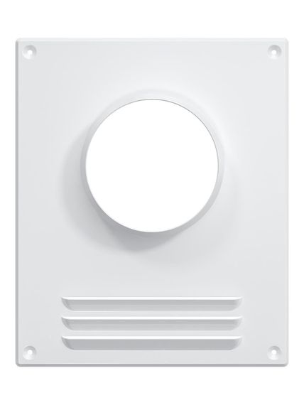 Площадка торцевая ПТМР фланец D100 решетка 196х236 окрашенная сталь ERA