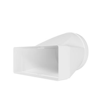 Переходник СПКП D150 эксцентриковый 220х90  пластик ERA