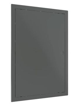 Люк ревизионный LN фланец 200х300 нажимной 223х323 пластик Gray EVECS