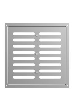 Решетка вентиляционная MER регулируемая 250х250 оцинк.сталь ERA