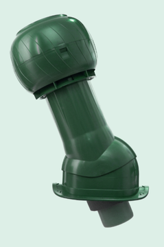 Готовый комплект, изолированный на скатные кровли из профильного листа МП-20 (С20) d 150/160 мм, цвет зеленый RAL 6005, серия Static