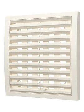 Решетка вентиляционная РРП разъемная регулируемая 200х200 пластик Ivory ERA
