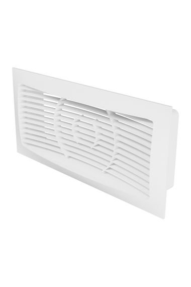 Решетка вентиляционная РСФ фланец 220х90 250x120 пластик ERA