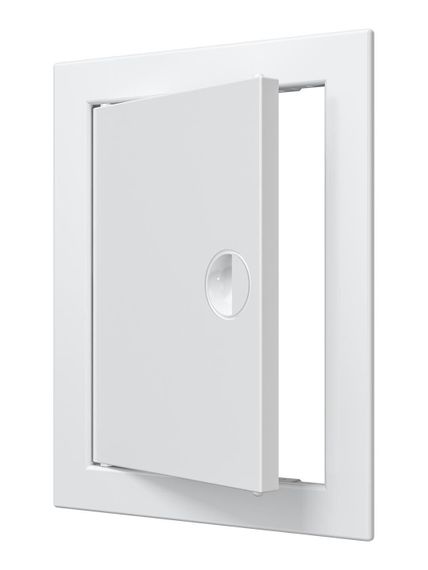 Люк ревизионный ЛР фланец 146х196 ручка 168х218 пластик EVECS