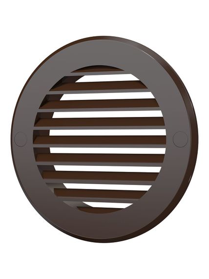 Решетка вентиляционная РКН фланец D100 D136 ASA Brown ERA