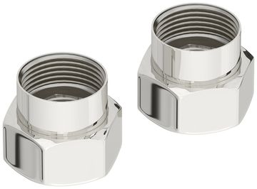 Фитинг Комплект фитингов Стилье прямой (G 1" НГ х G 3/4" ВР) / 2 шт.