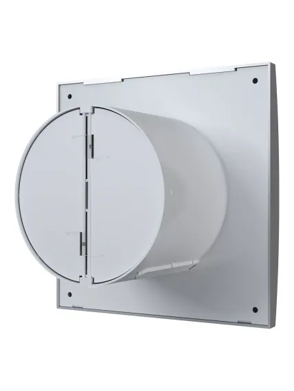 Вентилятор накладной ERA DiCiTi AURA 4C gray metal d100 с обратным клапаном