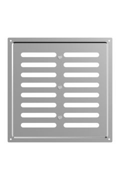 Решетка вентиляционная MER регулируемая 250х250 окраш.сталь Chrome ERA