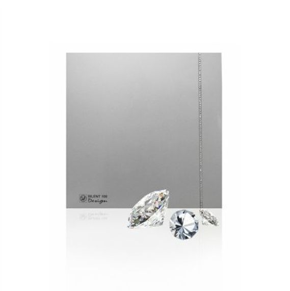 Вентилятор Soler &amp; Palau Silent Design 100 CRZ Swarovski Silver (Таймер)