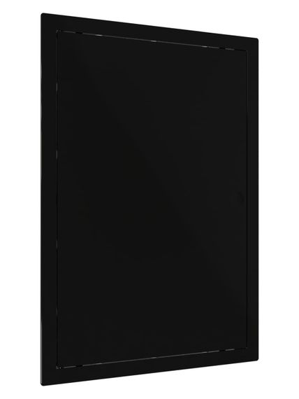 Люк ревизионный LN фланец 200х300 нажимной 223х323 пластик Black EVECS