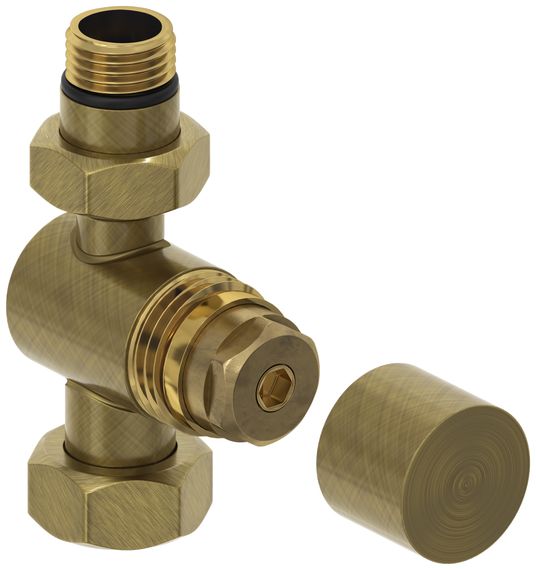 Вентиль Сунержа прямой под шестигранник (G 1/2&quot; НР х G 3/4&quot; НГ)