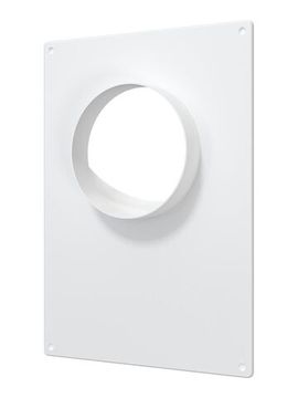 Площадка торцевая ПТП фланец D100 180х250 пластик ERA