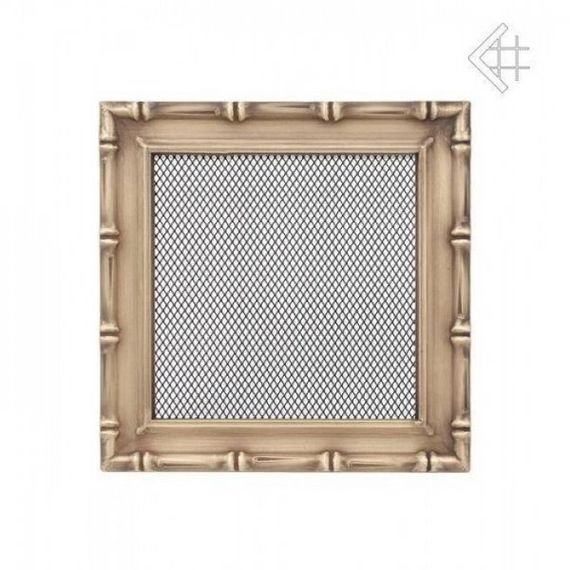 Решетка каминная Kratki Diana латунь 17x17