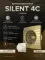 Вентилятор накладной ERA DiCiTi SILENT 4C champagne d100