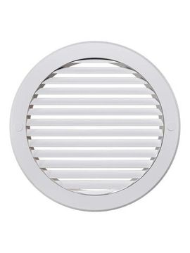 Решетка вентиляционная РК фланец D160 D196 пластик ERA