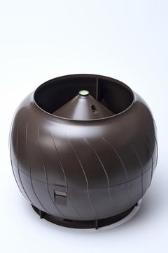 Дефлектор статический (колпак), Ø 160 мм темно коричневый RAL 8019 (RR 32), серия Static