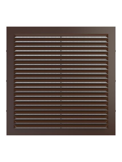 Решетка вентиляционная С сетка 235х235 пластик Brown ERA