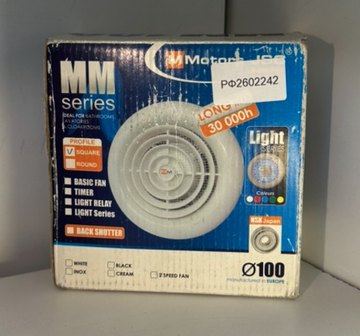 Вентилятор MMotors JSC МM-100 Белый Уценка