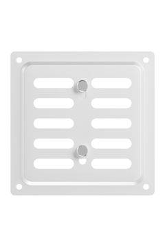 Решетка вентиляционная MER регулируемая 100x100 окраш.сталь White ERA