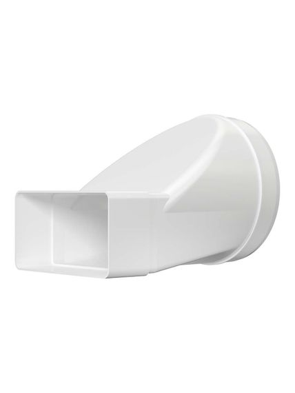 Переходник СПКП D100 эксцентриковый 120х60 пластик ERA