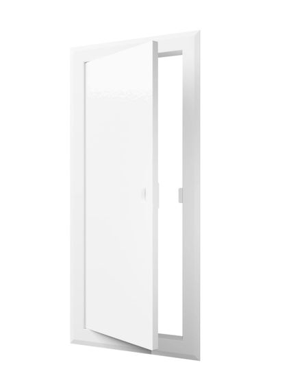 Люк ревизионный ЛТМп фланец 200х500 ручка магнит 260х560 окраш.сталь EVECS