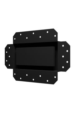 Решетка вентиляционная SGR 200х100 окраш. сталь Matt black ERA