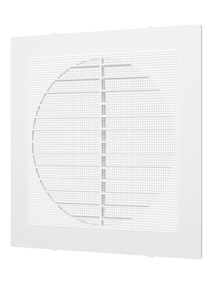 Решетка вентиляционная Г сетка 138х138 пластик ERA