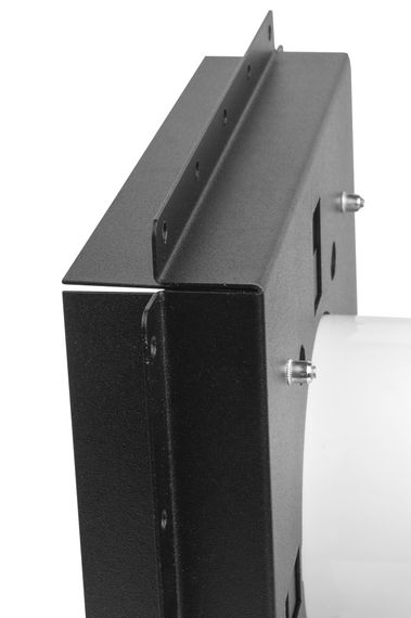 Решетка скрытого монтажа SECRET ПОД ПЛИТКУ 207х207 с вентилятором 100СНК, обратный клапан, таймер+датчик влажности, черная, 100мм