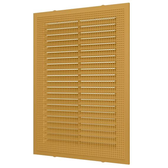 Решетка вентиляционная С сетка 185х285 пластик Beige ERA