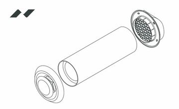 Стеновой клапан Norvind Lite