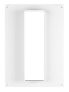 Площадка торцевая ПТП фланец 60х204 180х250 пластик ERA