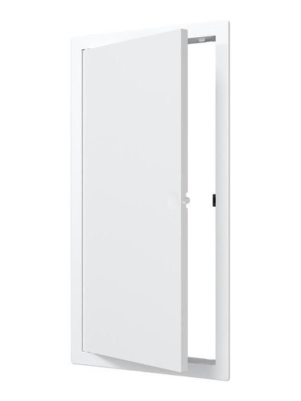 Люк ревизионный LN фланец 150х300 нажимной 172х322 пластик EVECS