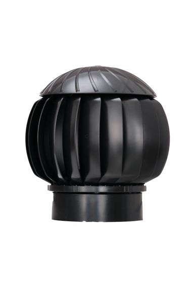 Готовый комплект, изолированный на скатные кровли из профильного листа МП-20 (С20) d 110/160 мм, цвет черный RAL 9005, серия Twister