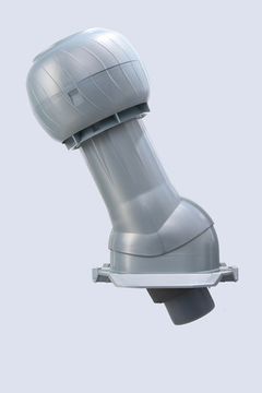 Готовый комплект, изолированный на скатные кровли из профильного листа МП-21 (С21) d 150/160 мм, цвет серебристый RAL 9022, серия Static