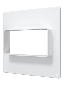 Площадка торцевая ПТП фланец 55х110 150х150 пластик ERA