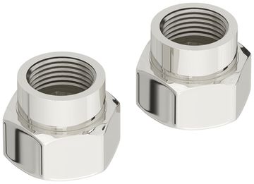 Фитинг Комплект фитингов Стилье прямой (G 1" НГ х G 1/2" ВР) / 2 шт.
