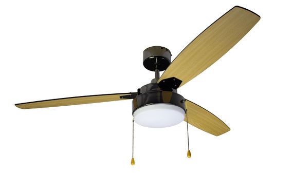 Потолочный люстра-вентилятор Dreamfan Fusion Black Chrome 132