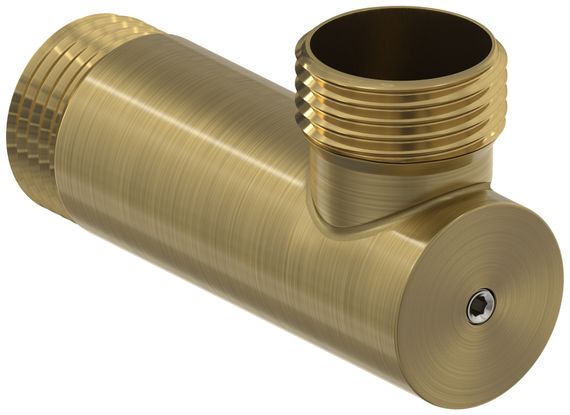 Уголок со спускным клапаном Сунержа переходной (G 1&quot; НР х G 1&quot; НР)