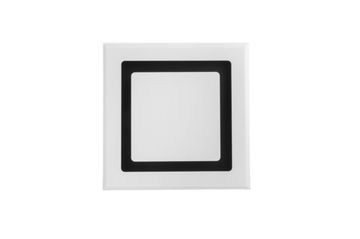 Диффузор приточно-вытяжной на магнитах регулируемый НДК-150 декоративный металлический белый