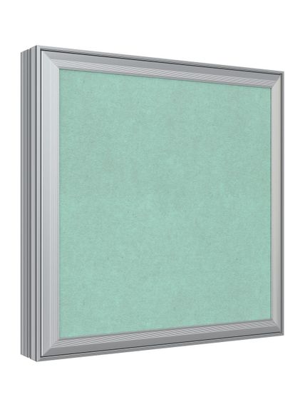 Люк ревизионный D Ceramo Base 250х250 скрытый монтаж съемный алюминий EVECS