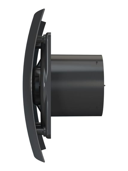 Вентилятор накладной BREEZE D100 обратный клапан Obsidian DICITI