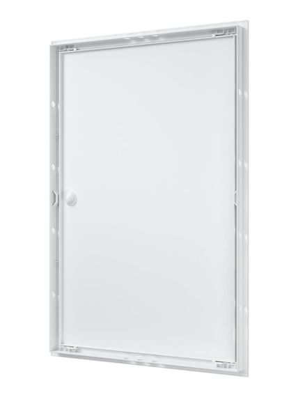 Люк ревизионный ЛР фланец 396х596 ручка 418х618 пластик EVECS