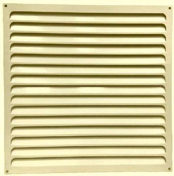 Решетка металлическая бежевая 400х400мм 4040РМСЛ