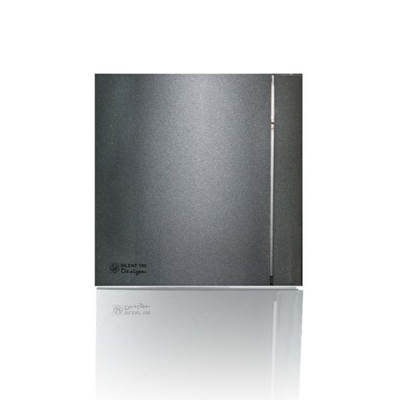Вентилятор накладной Soler &amp; Palau Silent 100 CHZ Design ECOWATT Grey (таймер, датчик влажности)