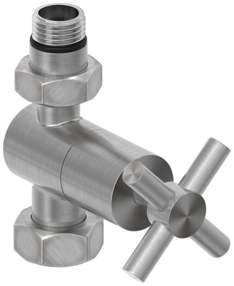Вентиль Сунержа прямой крест (G 1/2" НР х G 3/4" НГ)