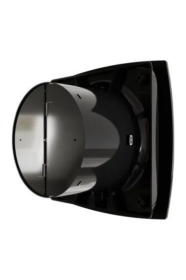 Вентилятор накладной WAVE D120 обр.клапан Black classic ERA