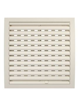 Решетка вентиляционная РРП разъемная регулируемая 250х250 пластик Ivory ERA