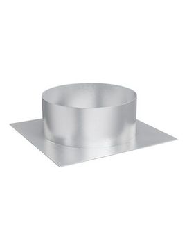 Плоское основание ТДПО D100 295х295 оцинкованная сталь ERA